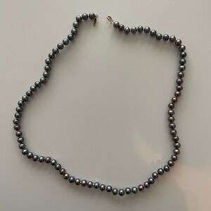 Dark Pearl Necklace